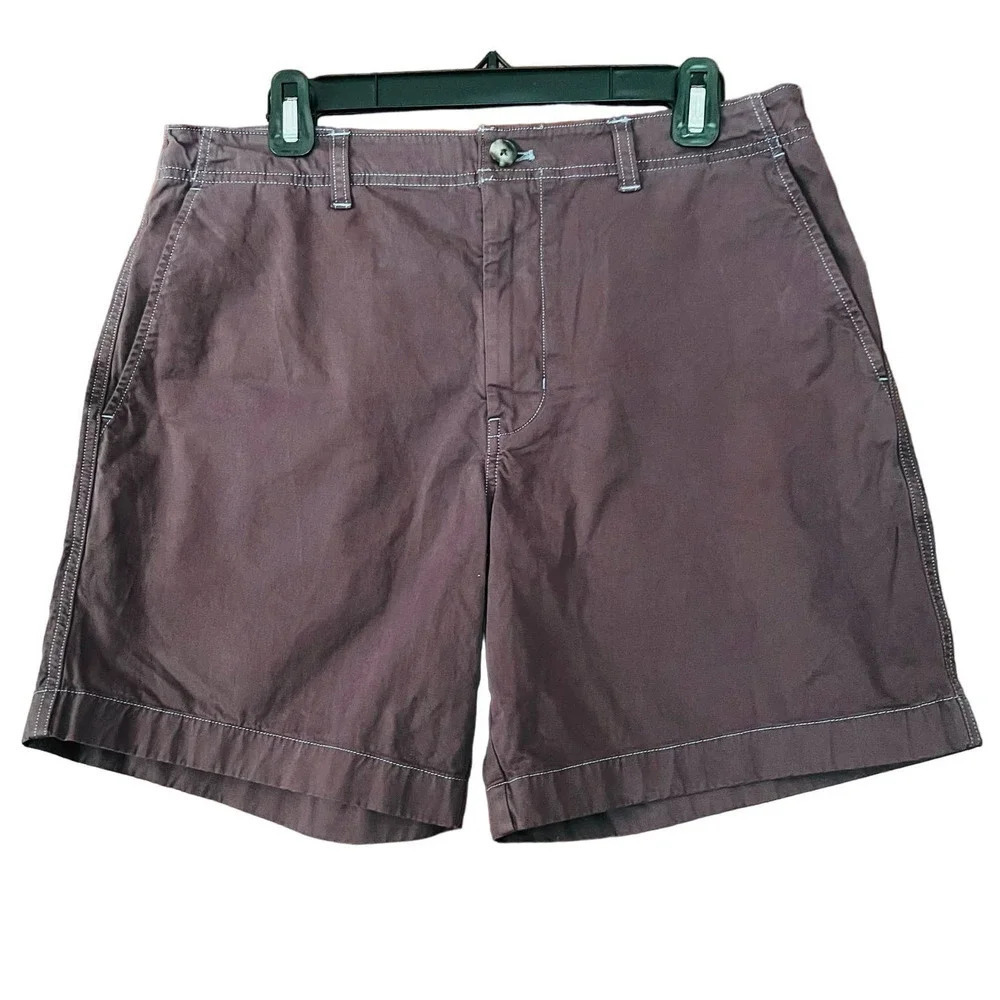 Vineyard Vines Island Shorts 7 Inch Inseam Brown Size 32